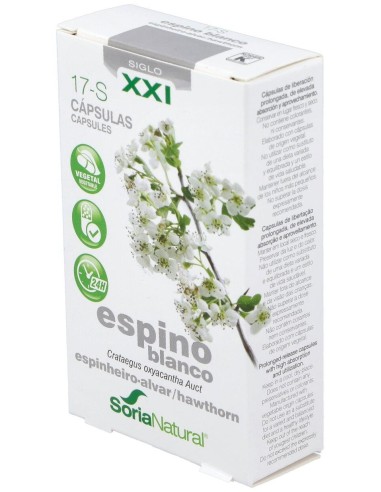 Pack de 2 uds Espino Blanco 30 capsulas de Soria Natural