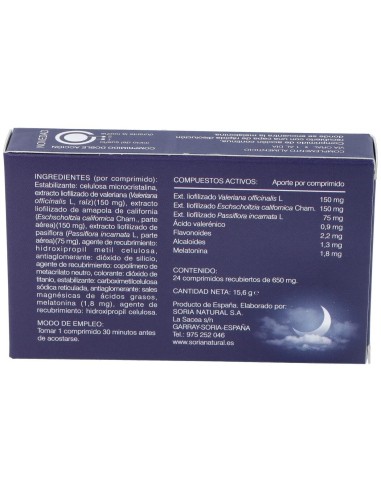 Sedaner Sueño 24 Comprimidos de Soria Natural
