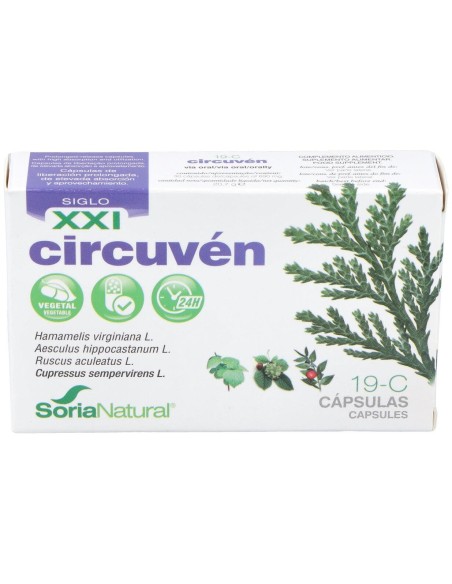 Circuven 30 capsulas de Soria Natural