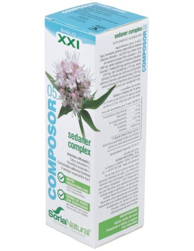 Composor 05 Sedaner Complex XXI 50ml - Soria Natural Oficial