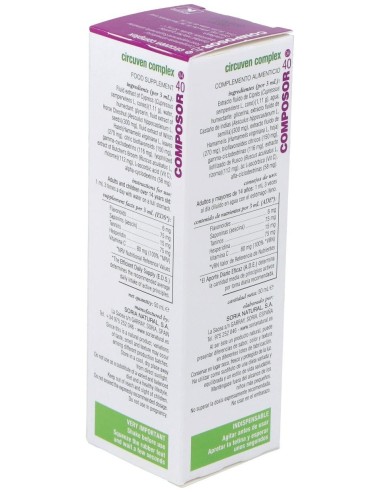 Composor 40 Circuven Complex Xxi 50Ml. de Soria Natural