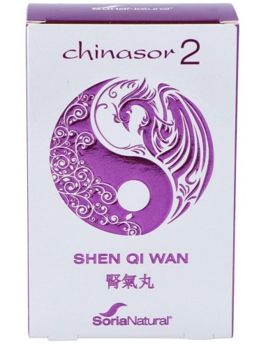 Chinasor 2 Shen Qi Wan 30 Comprimidos de Soria Natural