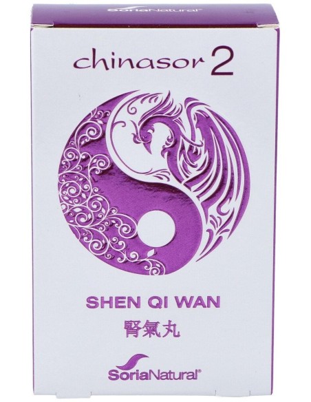 Chinasor 02 Shen Qi Wan 30 Comprimidos de Soria Natural
