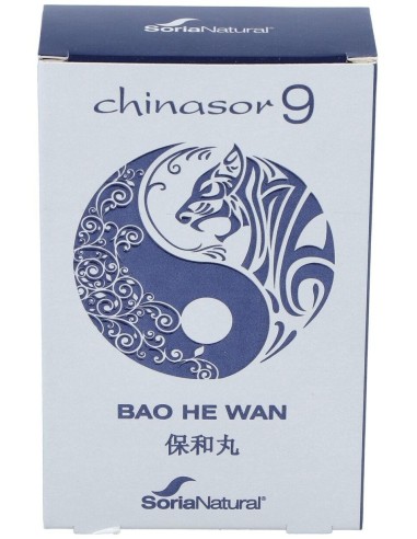 Chinasor 09 Bao He Wan 30 Comprimidos de Soria Natural