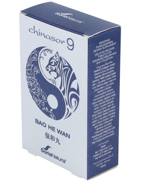 Chinasor 09 Bao He Wan 30 Comprimidos de Soria Natural