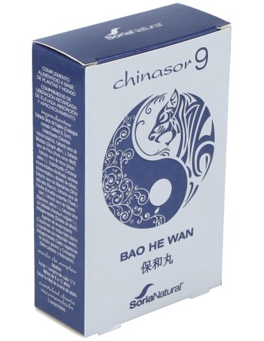 Chinasor 9 Bao He Wan 30 Comprimidos de Soria Natural