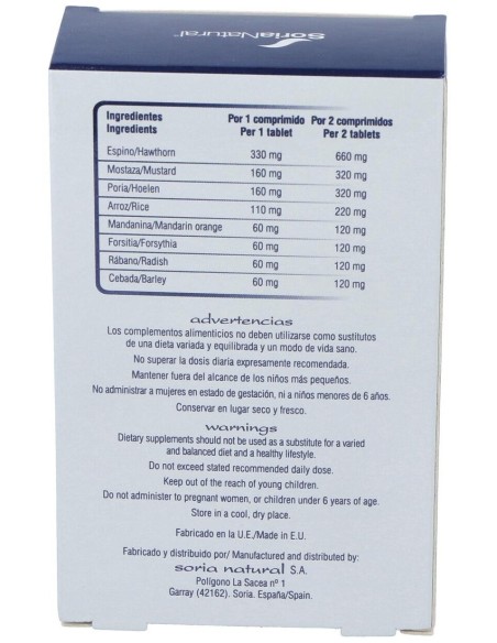 Chinasor 9 Bao He Wan 30 Comprimidos de Soria Natural