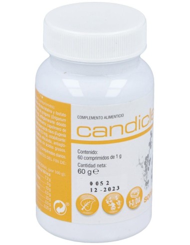 Candiclean Candidas 60 Comprimidos de Soria Natural