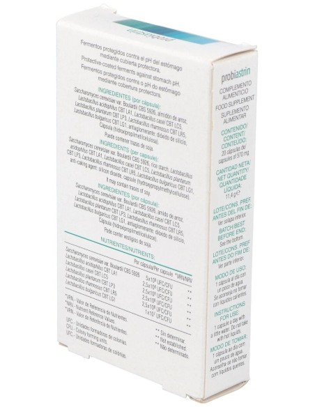 Probiastrin 20Cap. de Soria Natural**
