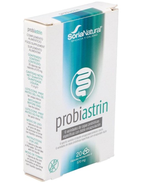 Probiastrin 20Cap. de Soria Natural**