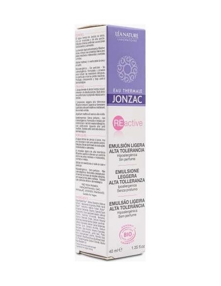 Emulsion Ligera Alta Tolerancia 40Ml. Eco-Bio de Jonzac Eco-Bio