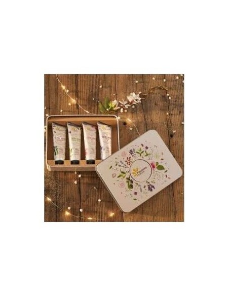 Cofre Beige Cuarteto De Cremas De Manos 4Uds. de Fleurance Nature