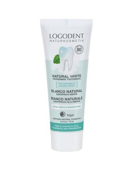 Dentifrico Crema Blanqueadora 75Ml. de Logona