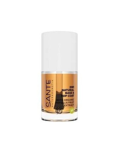 Base Y Esmalte De Uñas 2 En1 Natural 10Ml. de Sante Naturkosmetik