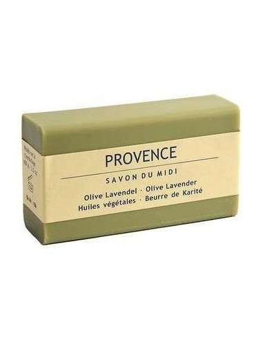 Jabon En Pastilla De Provence(Lavanda-Oliva) 100Gr de Savon Du Midi