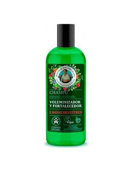 Champu Voluminizador Y Fortalecedor 260Ml. Vegan de Agafia