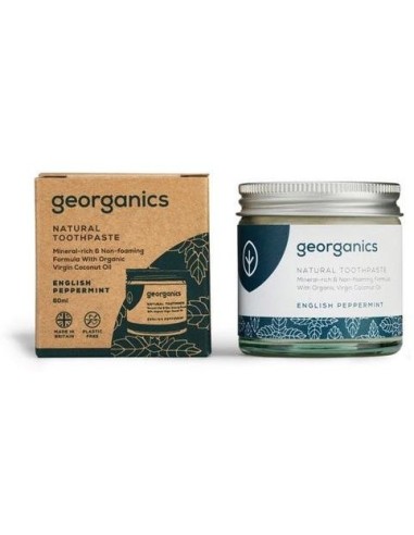 Dentifrico Mineral Menta Crema 60Ml. de Georganics