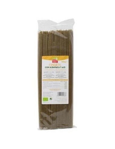 Espaguetis Eco Bonapasta 500g  Trigo Blanco Natural