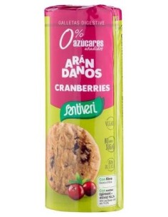 Galletas Digestive Arandanos 0% Azucares 190 Gramos Santiveri 2