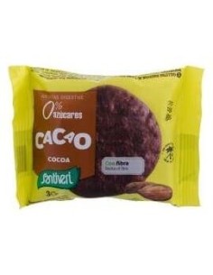 Galletas Integrales Cacao 3Uds. 27Gr de Santiveri 2