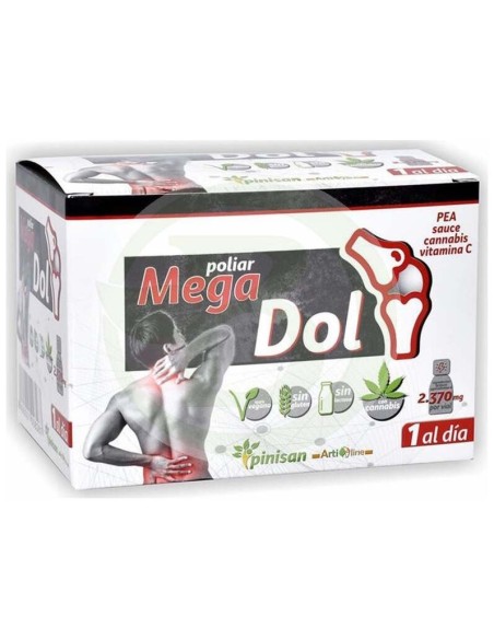 Poliar Megadol 6 Viales Artiline Pinisan  Energía y Vitalidad