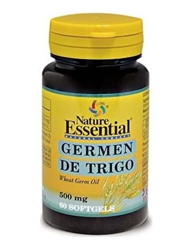 Aceite de germen de trigo 500 mg. 60 perlas