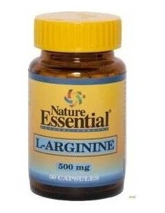 L-arginina 500 mg. 50 capsulas 2