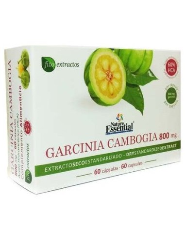 Garcinia Cambogia 800Mg. 60Cap. de Nature Essential