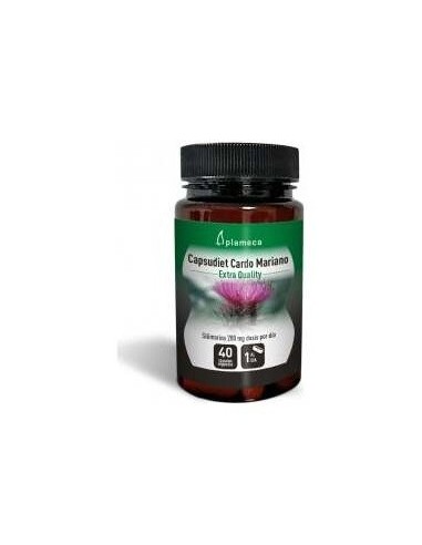 Capsudiet Cardo Mariano 40 Cápsulas Vegetales De Plameca