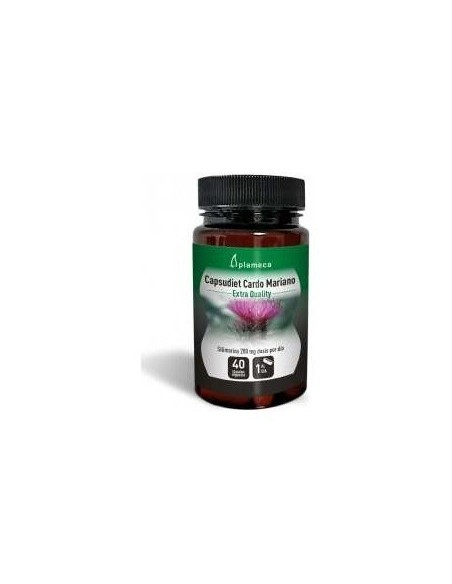 Capsudiet Cardo Mariano 40 Cápsulas Vegetales De Plameca