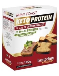 Mini Toast Tostadas Protein 100Gr. de Keto Protein** 2