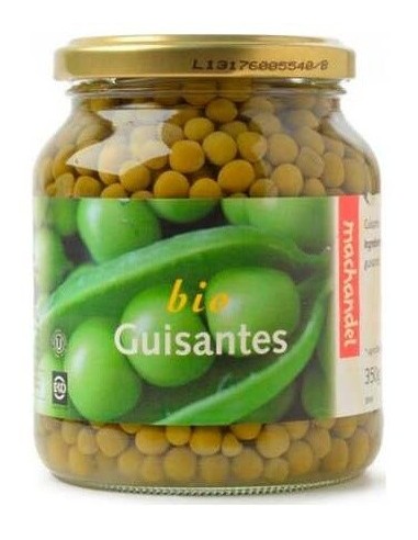 Guisantes Cocidos Bio Machandel 350g  Natural y Saludable