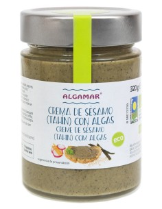 Crema Sésamo (Tahin) con Algas  de Algamar