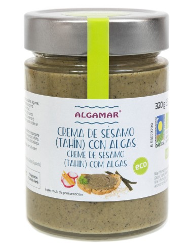 Crema Sésamo (Tahin) con Algas  de Algamar